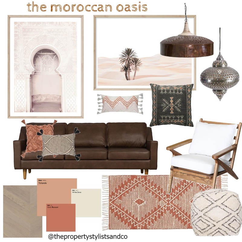 the moroccan oasis Mood Board by The Property Stylists & Co on Style Sourcebook
