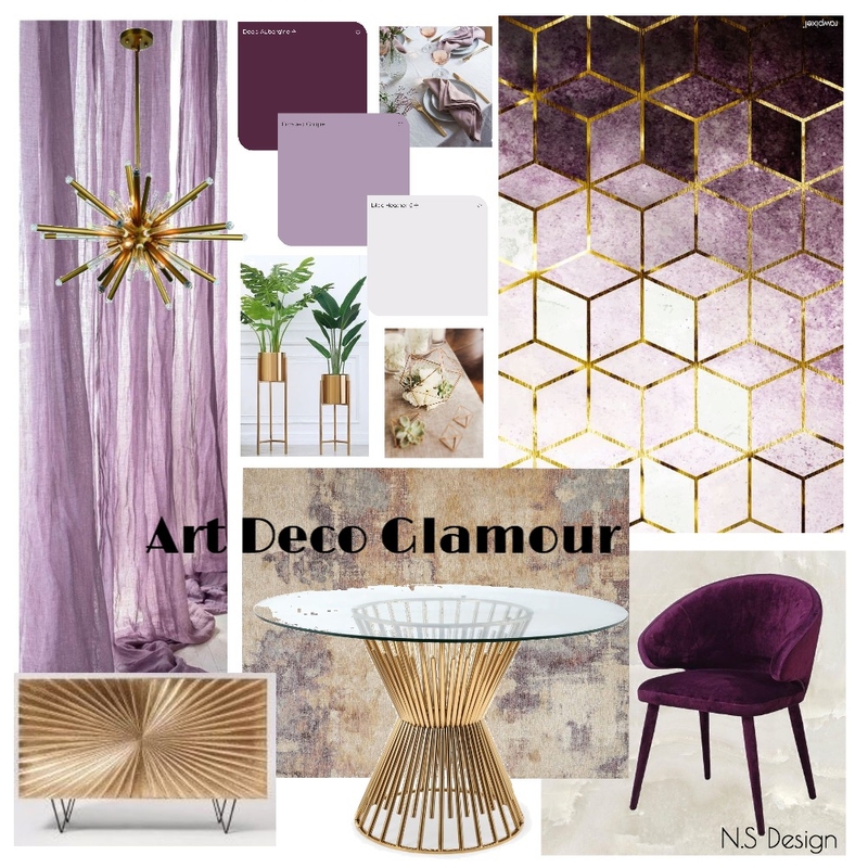 Modern Art Deco Mood Board by Naomi.S on Style Sourcebook