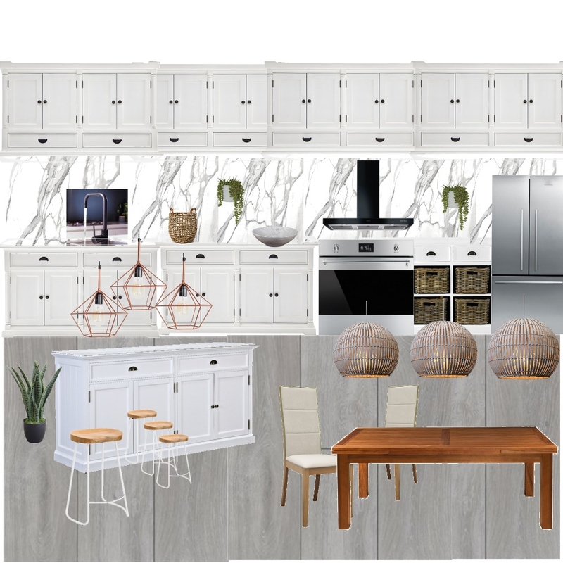 rustic modern kitchen Mood Board by Grey Edrosa Interiors on Style Sourcebook
