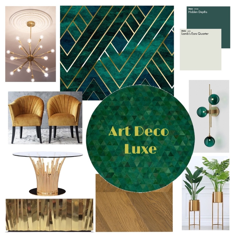 Art Deco Dining Mood Board by Naomi.S on Style Sourcebook