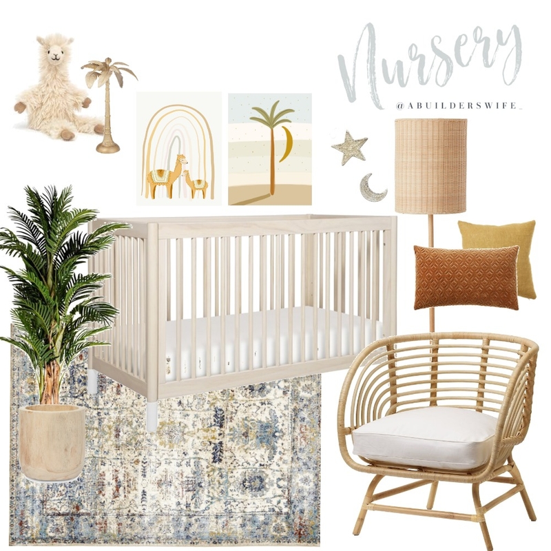 Nursery Mood Board by A Builders Wife on Style Sourcebook