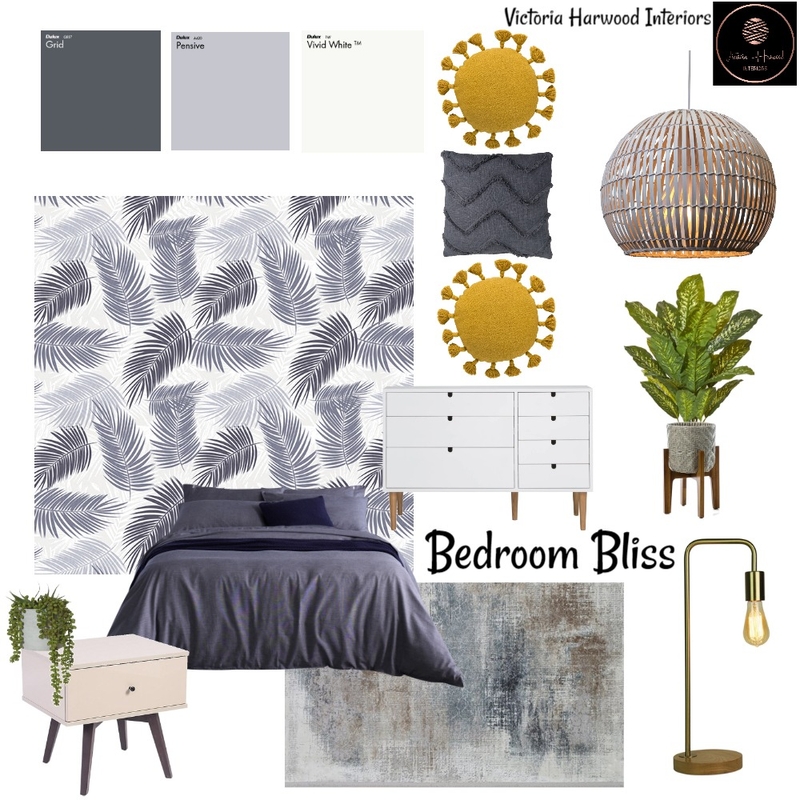 Bedroom Bliss Mood Board by Victoria Harwood Interiors on Style Sourcebook