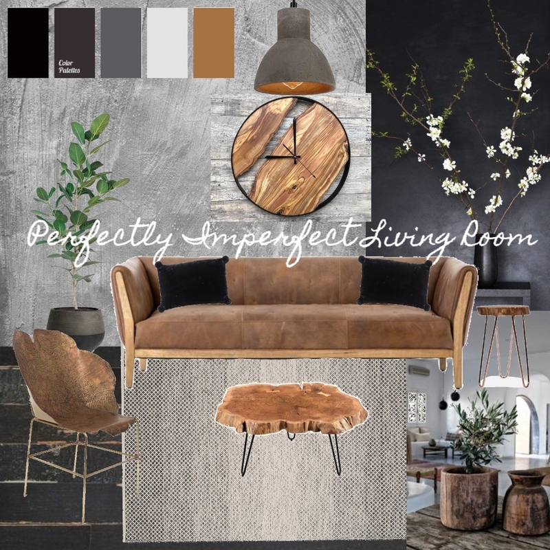 Perfectly Imperfect Living Room Mood Board by JasonAndrea on Style Sourcebook