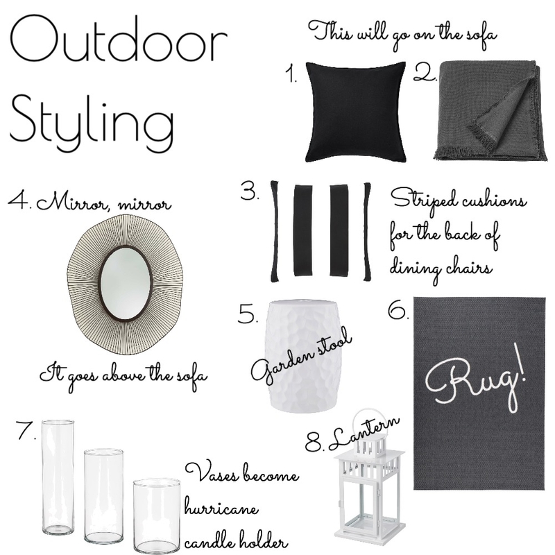 Outdoor - R&O Mood Board by RLInteriors on Style Sourcebook