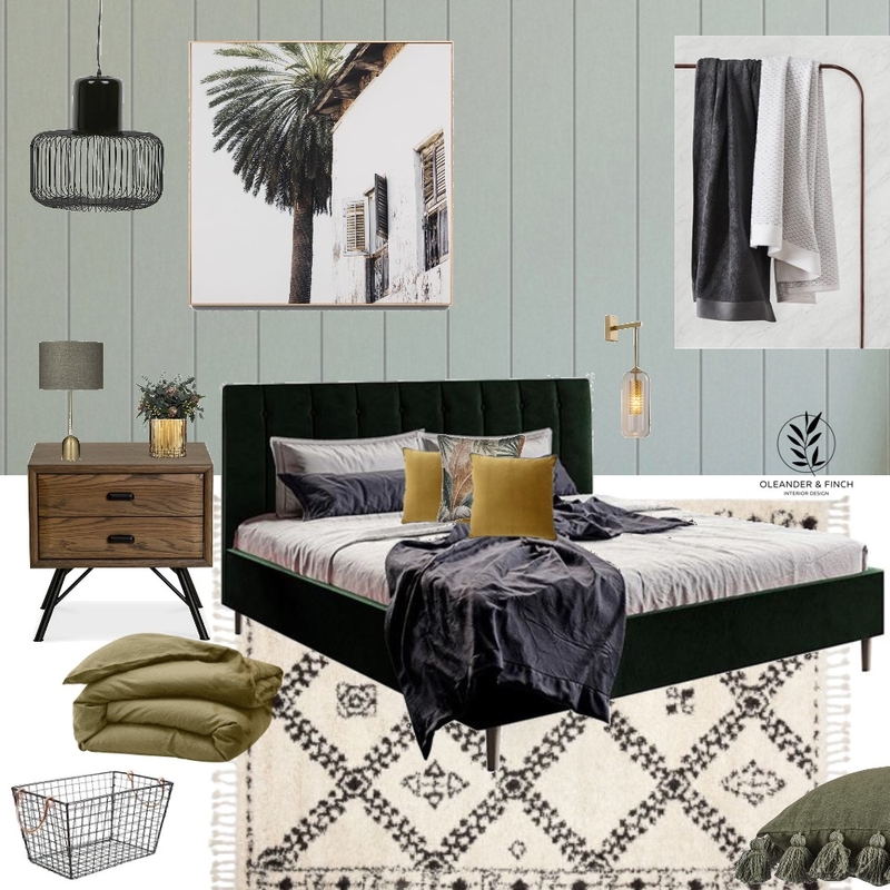 Bedroom Mood Board by Oleander & Finch Interiors on Style Sourcebook