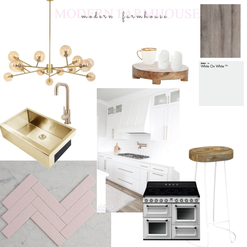 Modern Farmhouse Mood Board by designedwithlove on Style Sourcebook