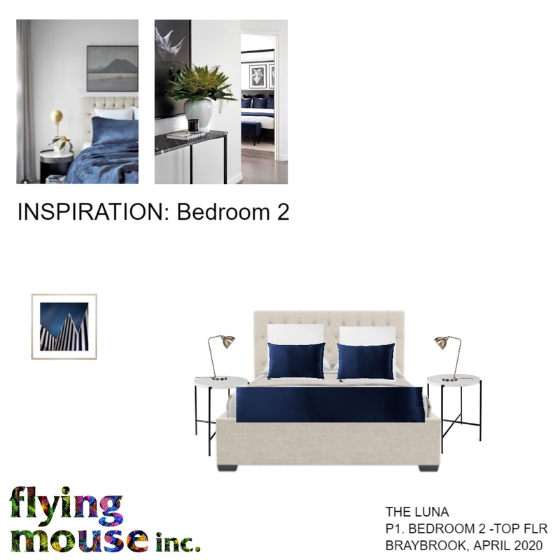 The Luna - Bedroom 2 Mood Board by Flyingmouse inc on Style Sourcebook