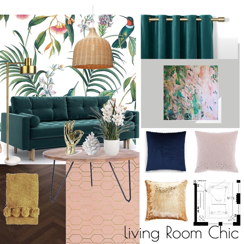 Living Room - Interior Design Mood Board by msharps.98 on Style Sourcebook