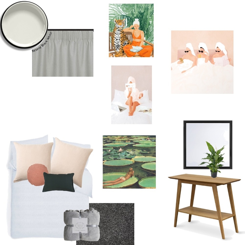 Guest Room Mood Board by Hearn on Style Sourcebook