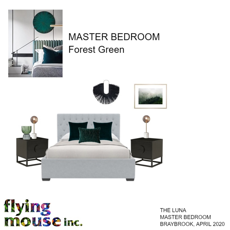 The Luna- Master bedroom Mood Board by Flyingmouse inc on Style Sourcebook