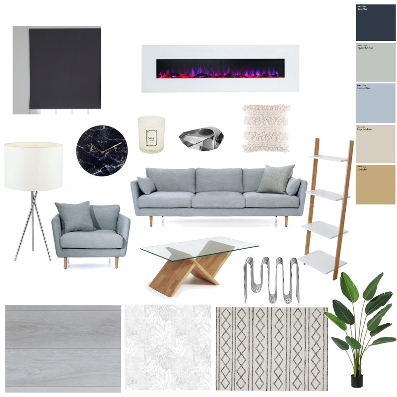 Scandinavian Living Room Mood Board by Elena Vignoli on Style Sourcebook