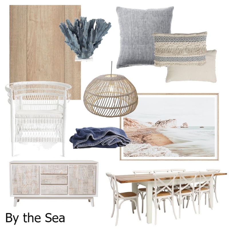 By The Sea Mood Board by Unearth Interiors on Style Sourcebook