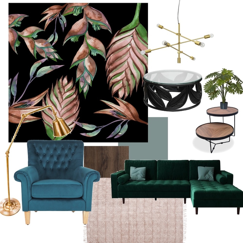 Botanical living room Mood Board by Janineandmitchell on Style Sourcebook