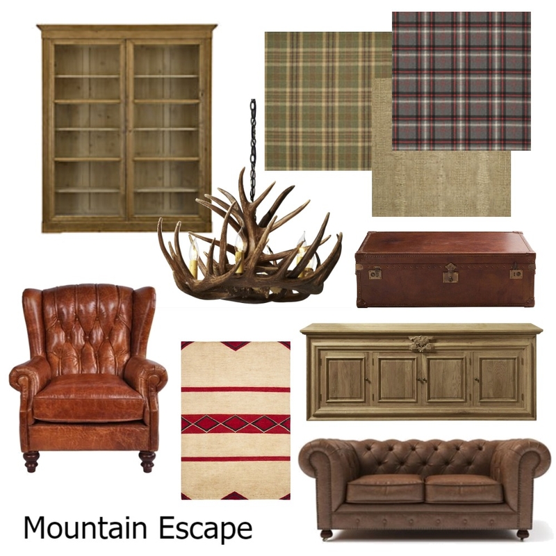 Mountain Escape Mood Board by Unearth Interiors on Style Sourcebook