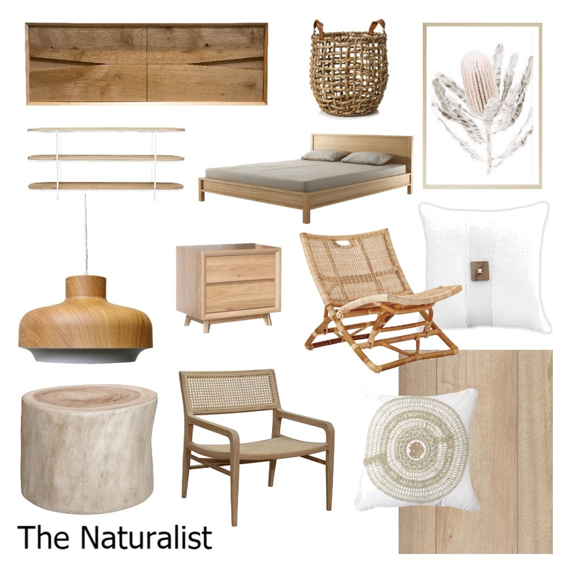 The Naturalist Mood Board by Unearth Interiors on Style Sourcebook