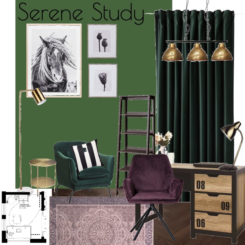Study - Interior Design Mood Board by msharps.98 on Style Sourcebook