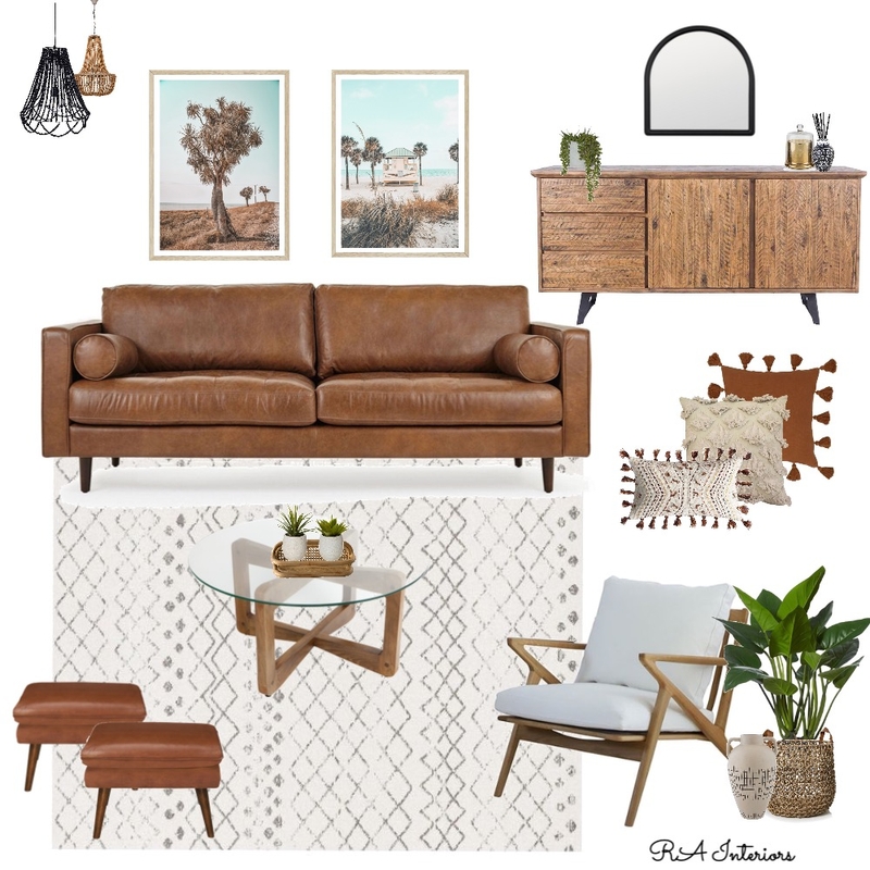 Autumn Tone Living Room Mood Board by undefined on Style Sourcebook