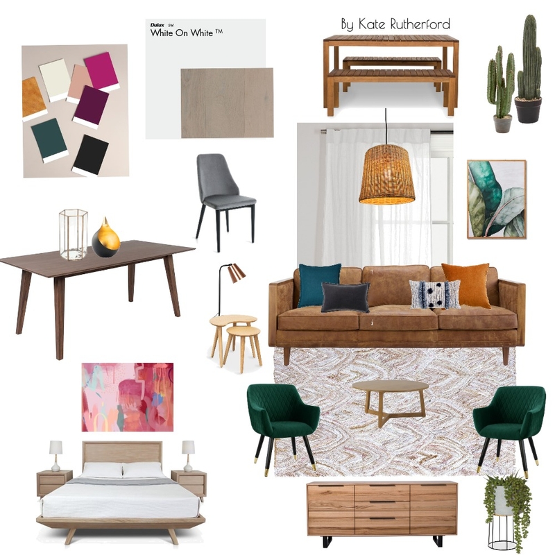 Narooma Apartment Mood Board by Kate Rutherford Styling on Style Sourcebook