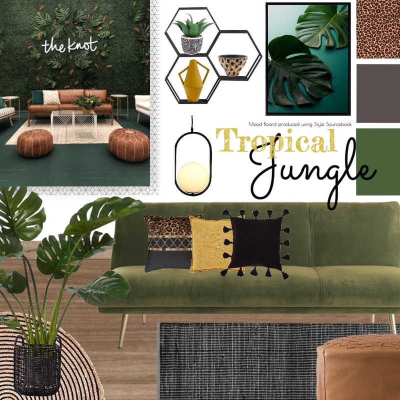 Tropical Jungle Mood Board by __tashlee on Style Sourcebook