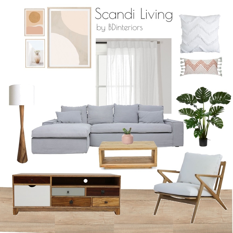 Scandi Living Mood Board by bdinteriors on Style Sourcebook