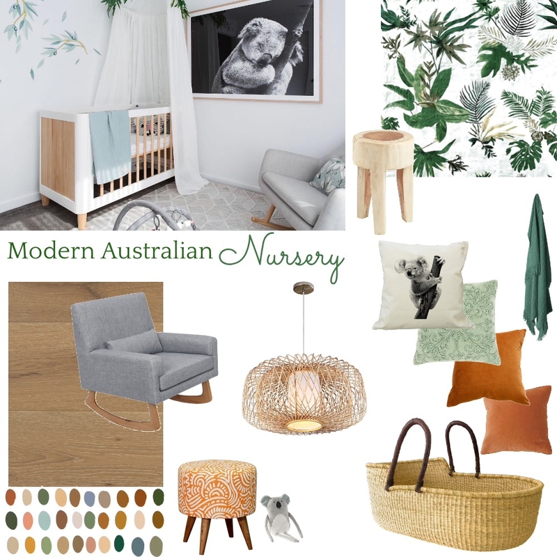 Modern Australian Nursery II Mood Board by ChristieParody on Style Sourcebook