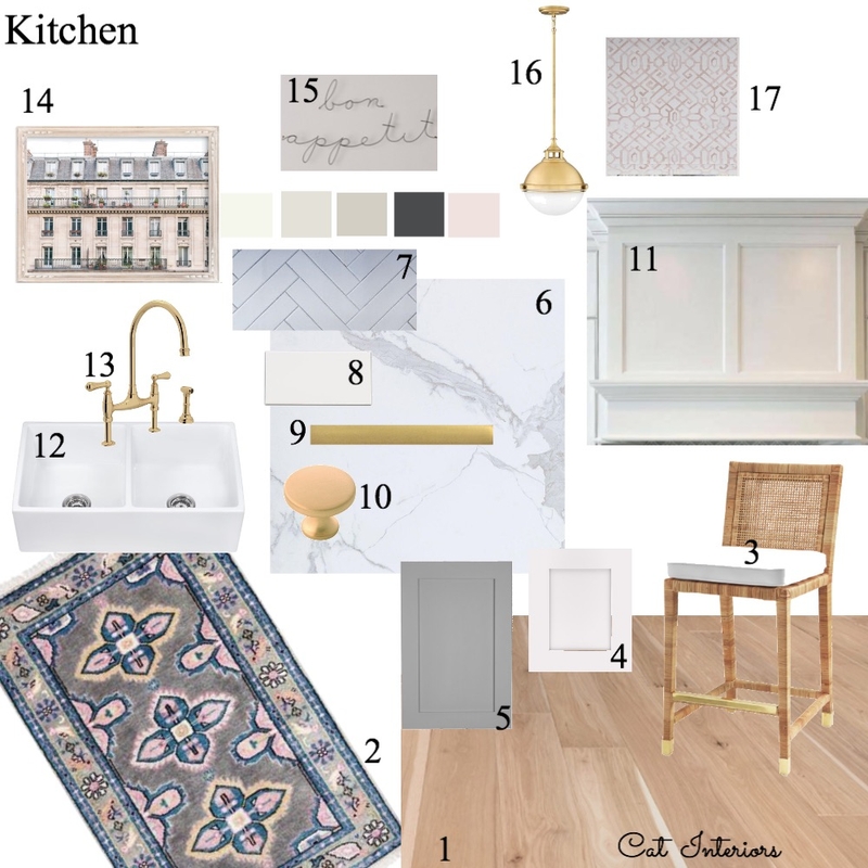 Module 9 Kitchen Mood Board by Cat1 on Style Sourcebook