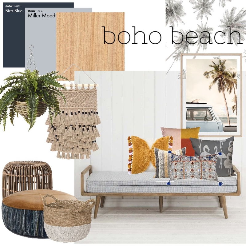 Boho Beach Mood Board by Bond on Style Sourcebook
