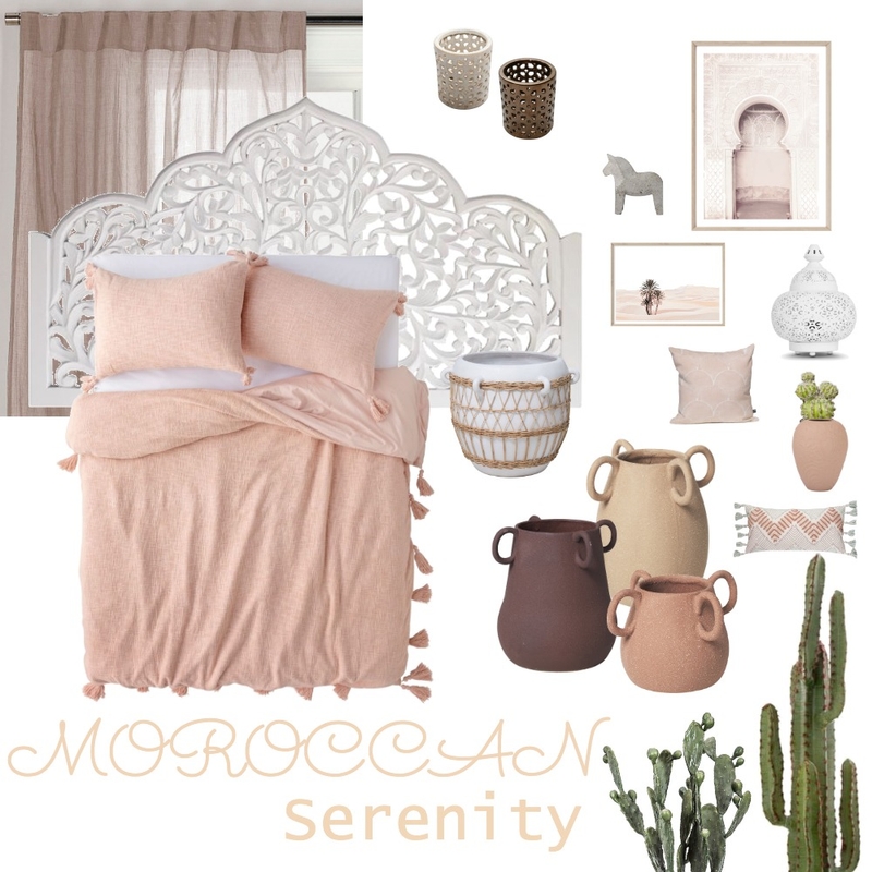 Moroccan Serenity Mood Board by kjawnointeriors on Style Sourcebook