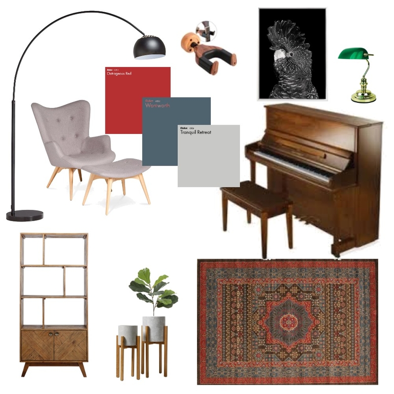 Metzler's Music Room Mood Board by CharissaLyons on Style Sourcebook