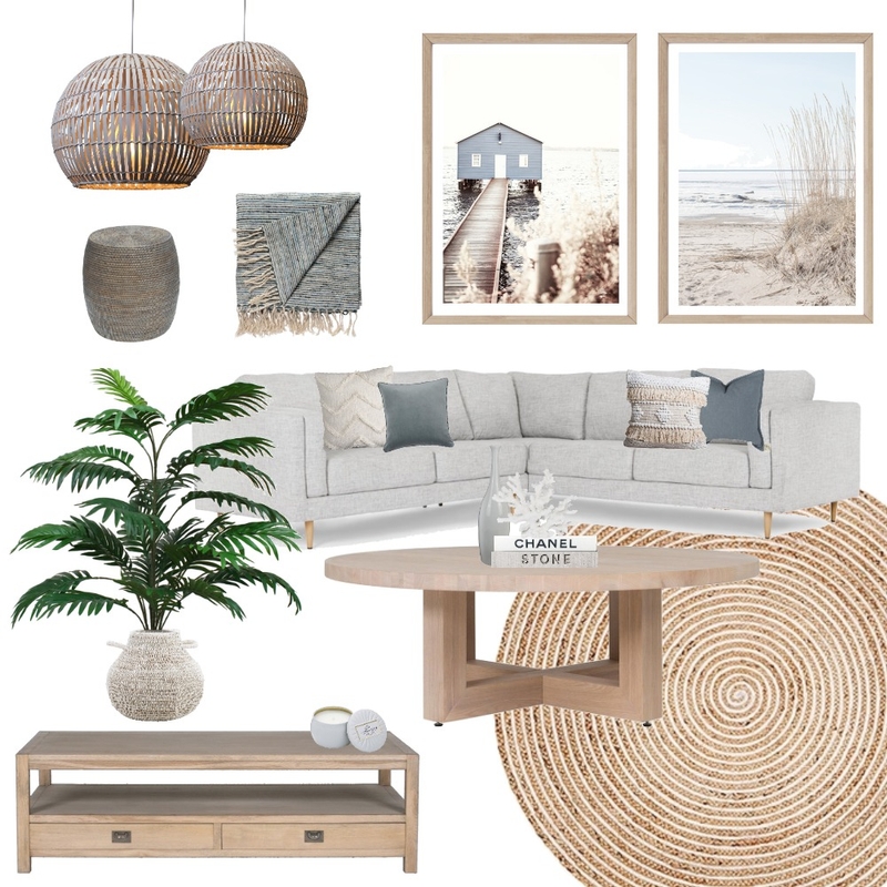 Coastal Living Room Mood Board by cosmosinteriors on Style Sourcebook