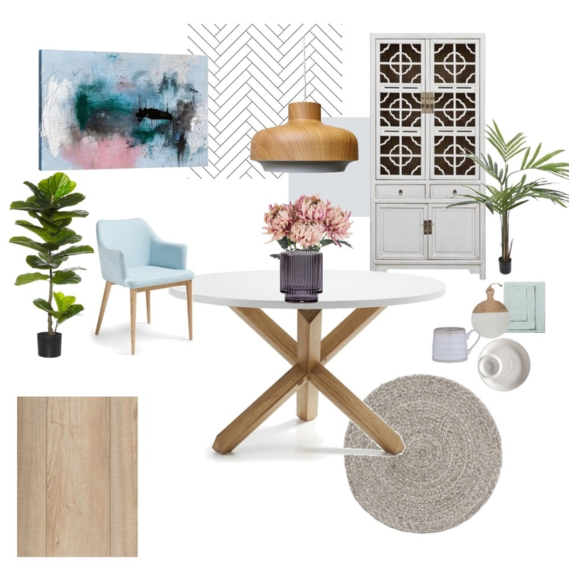 calm scandi coastal dining Mood Board by Janineandmitchell on Style Sourcebook