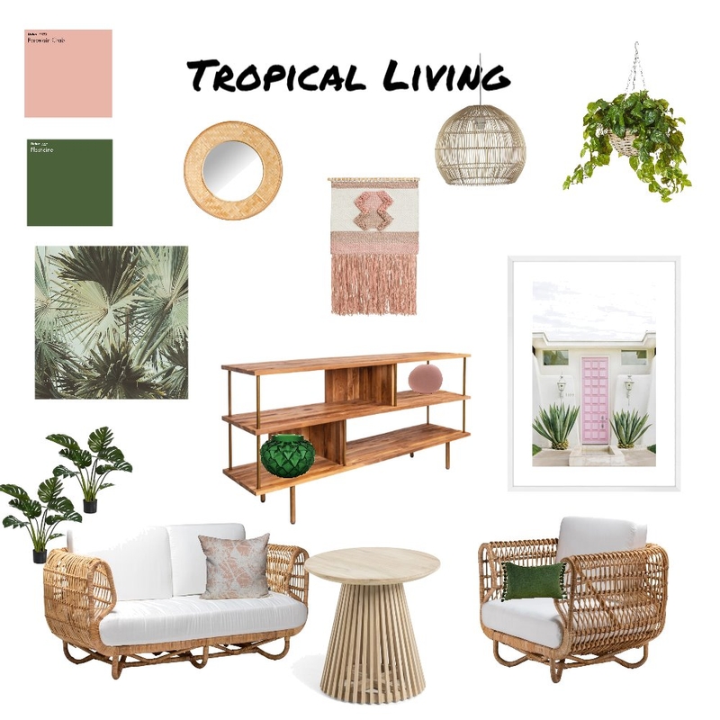 Tropical Living Mood Board by Demiw95 on Style Sourcebook