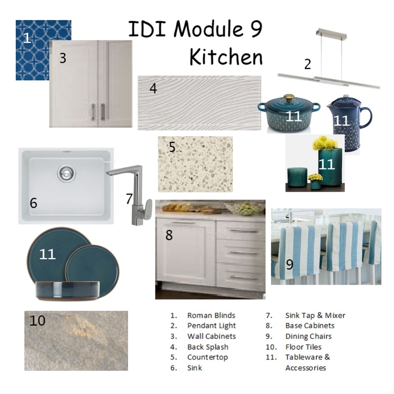 IDI Assignment 9 Kitchen Mood Board by Santjie on Style Sourcebook