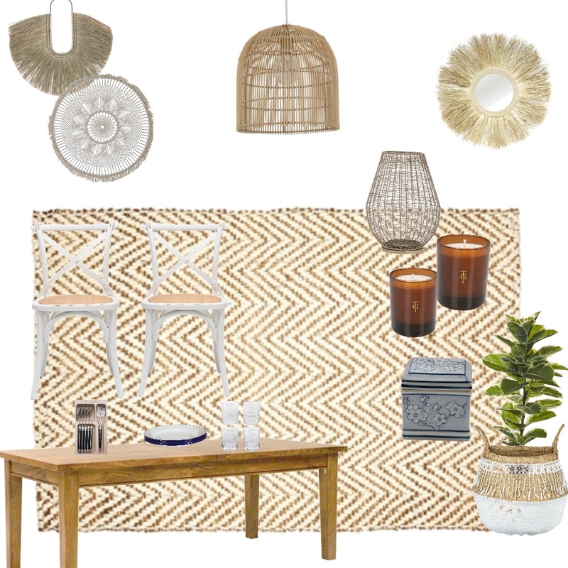Beach house dining room Mood Board by Black Canvas on Style Sourcebook