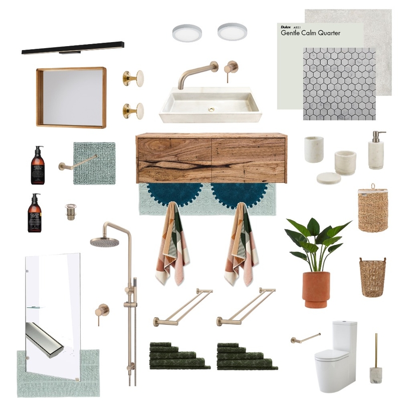 Moodboard Gentle Calm Quarter Mood Board by Keira on Style Sourcebook