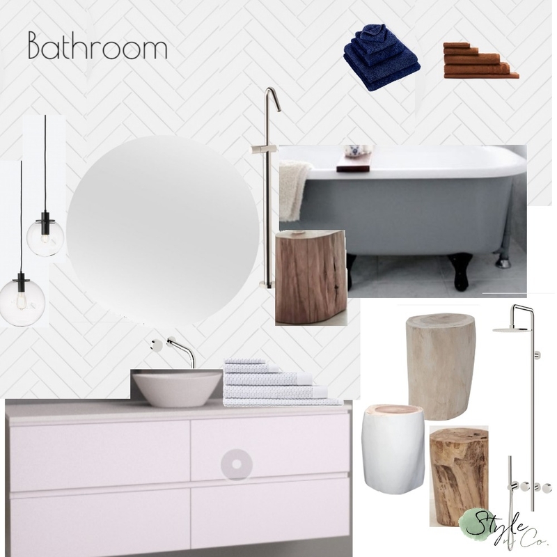 Ensuite Thomas Ave Mood Board by Batya Bassin on Style Sourcebook