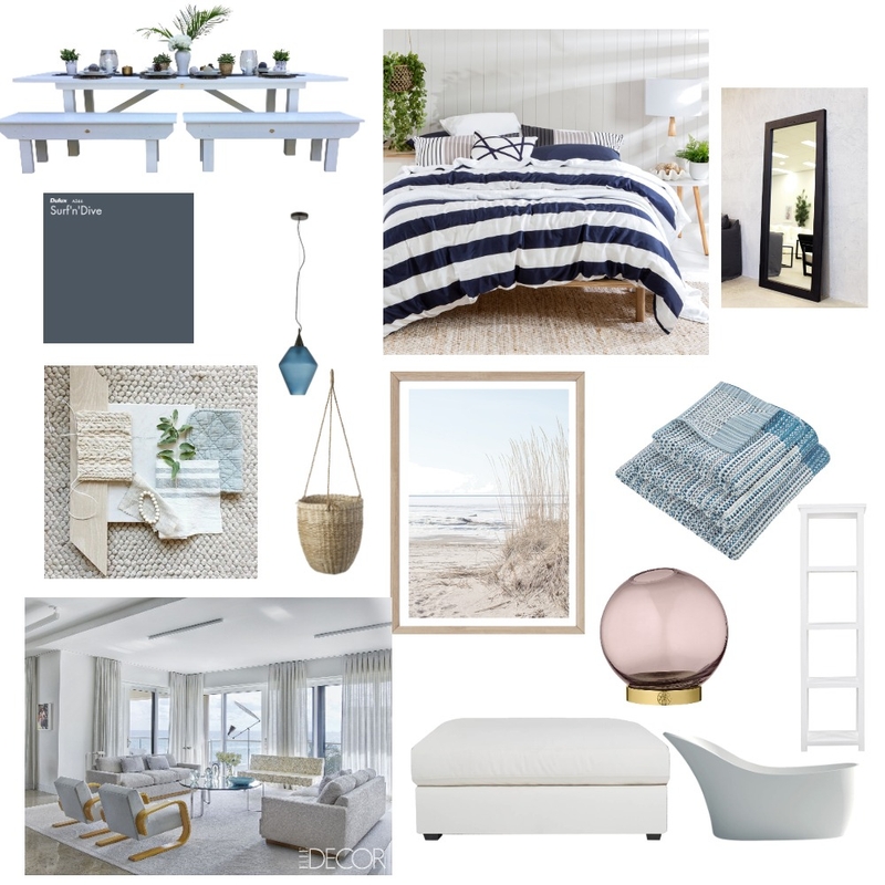 Coastal Living Mood Board by Indy on Style Sourcebook