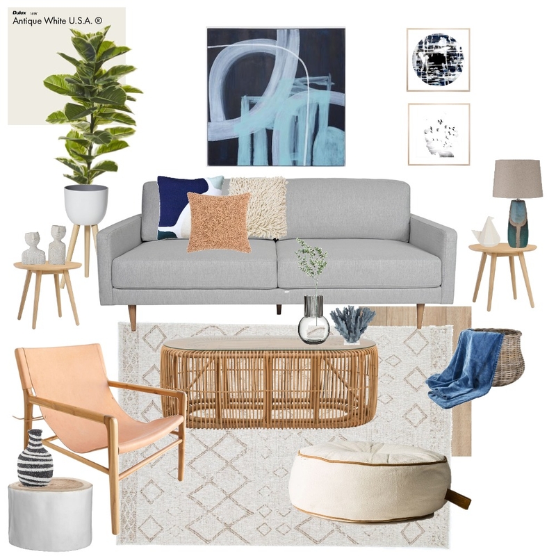 living - sunset Mood Board by KUTATA Interior Styling on Style Sourcebook