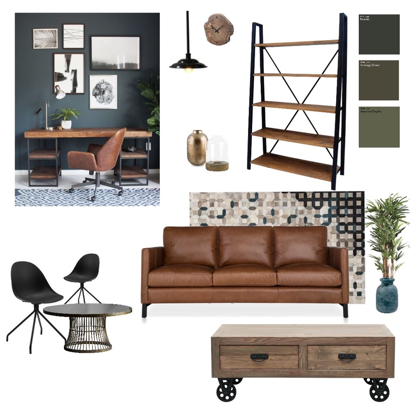 Home Office - Assignment 3 - v8 Mood Board by DD on Style Sourcebook