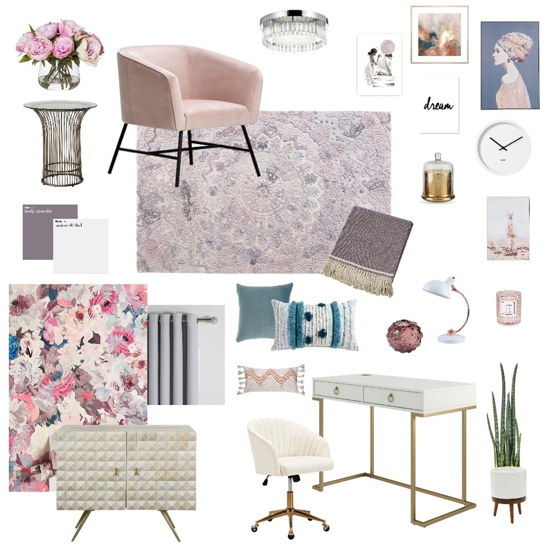 Rachel's Office Mood Board by hellodesign89 on Style Sourcebook