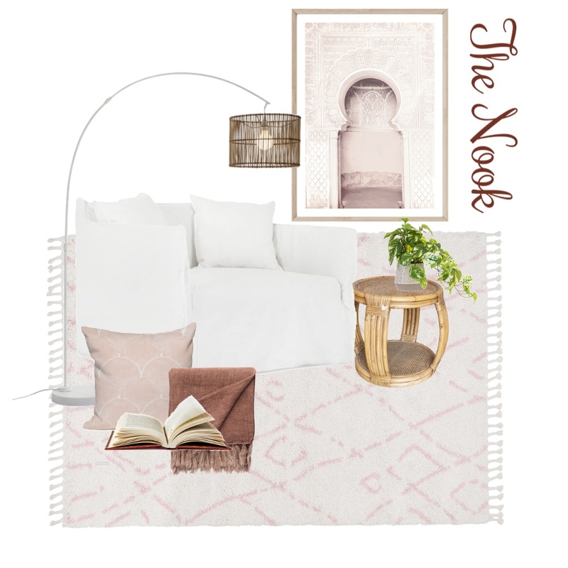 The Nook Mood Board by taketwointeriors on Style Sourcebook