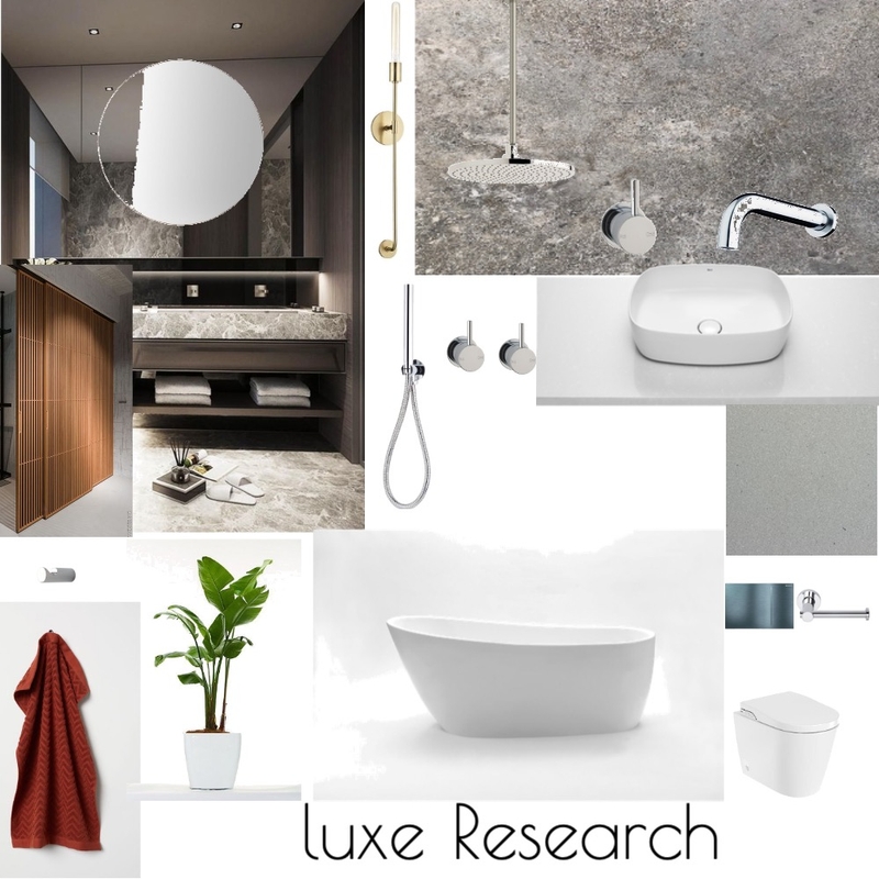Research bathroom Mood Board by MARS62 on Style Sourcebook