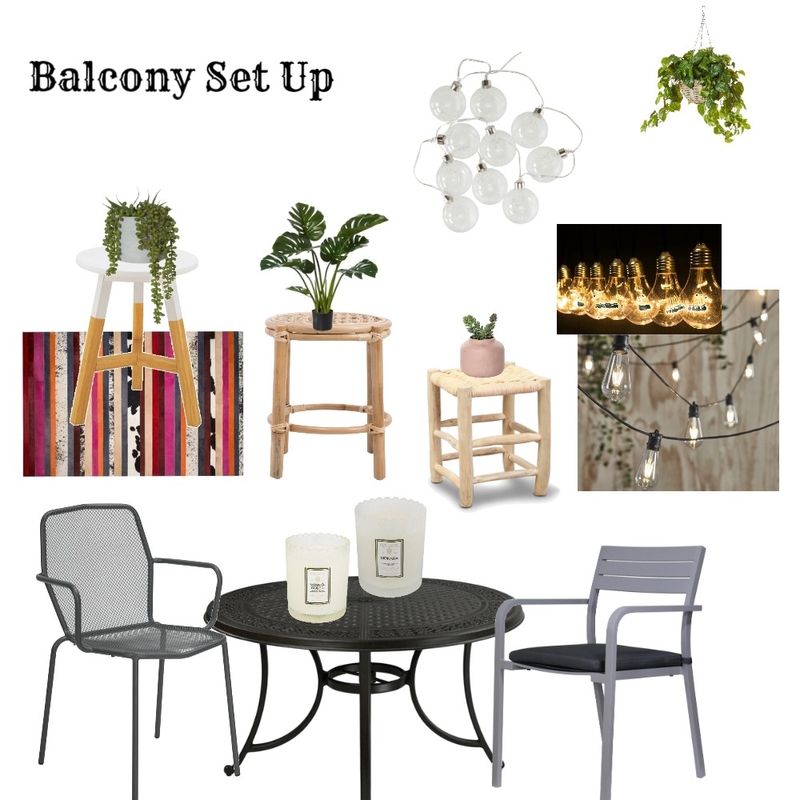 Balcony Set Up Mood Board by Mermaid on Style Sourcebook