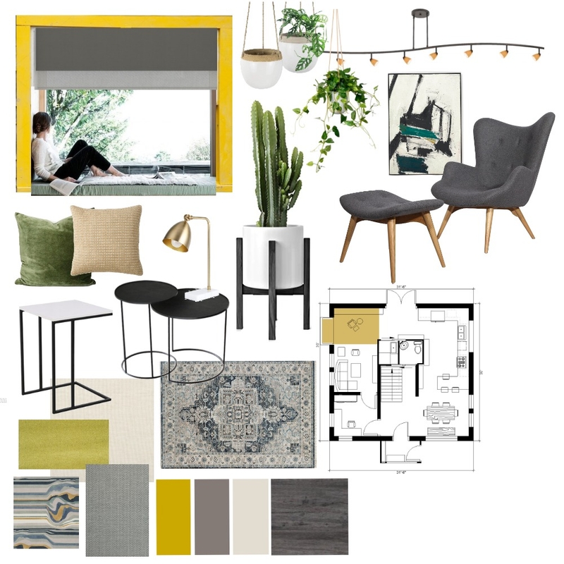 Reading Area Mood Board by Valeria on Style Sourcebook