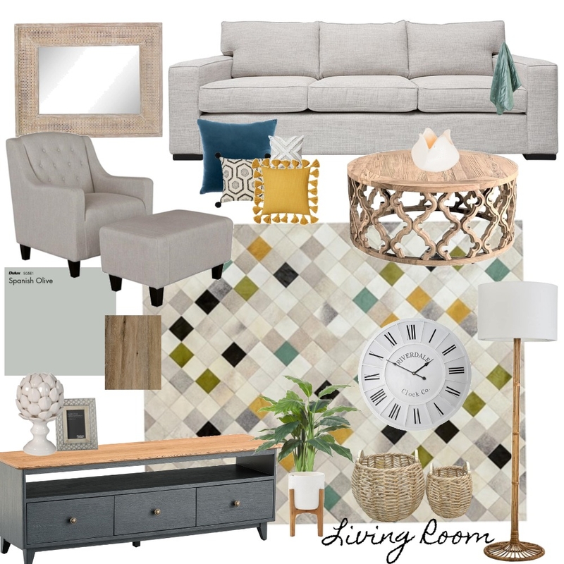 Living room Mood Board by Monique Hunter on Style Sourcebook