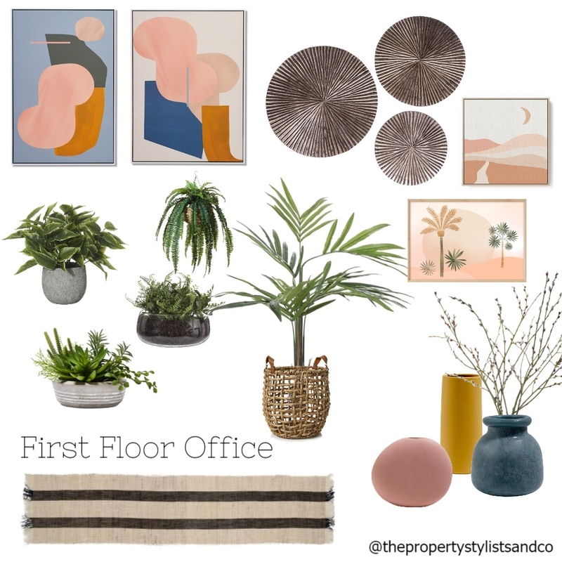 First Floor Office Space Mood Board by The Property Stylists & Co on Style Sourcebook