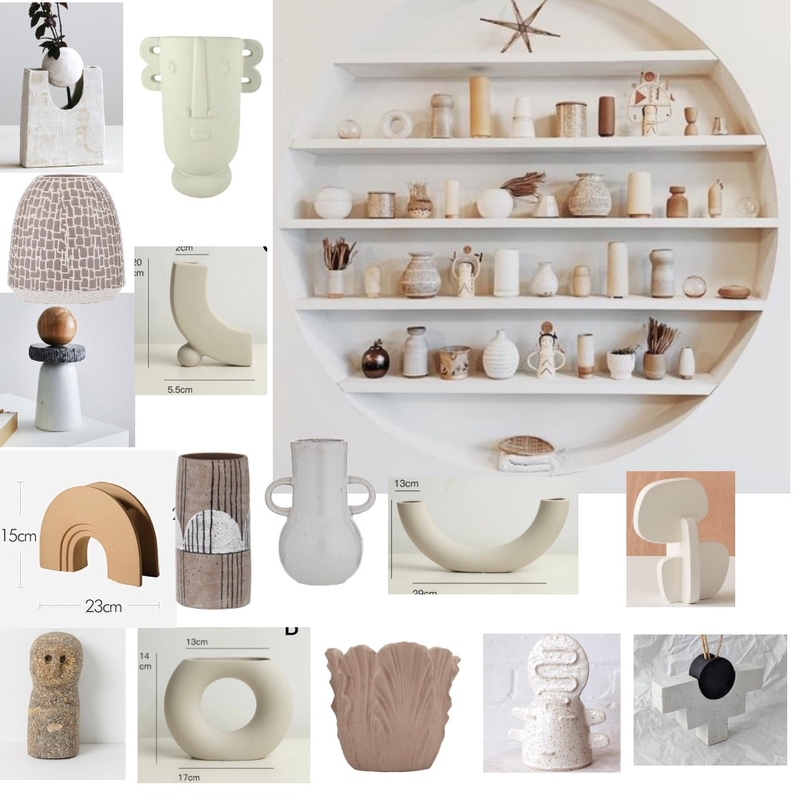 Ceramic Vase Wall Feature Mood Board by szeine on Style Sourcebook