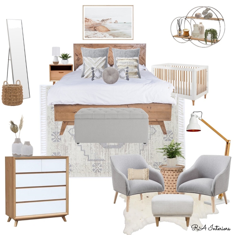 Emma's Master Bedroom Mood Board by RA Interiors on Style Sourcebook