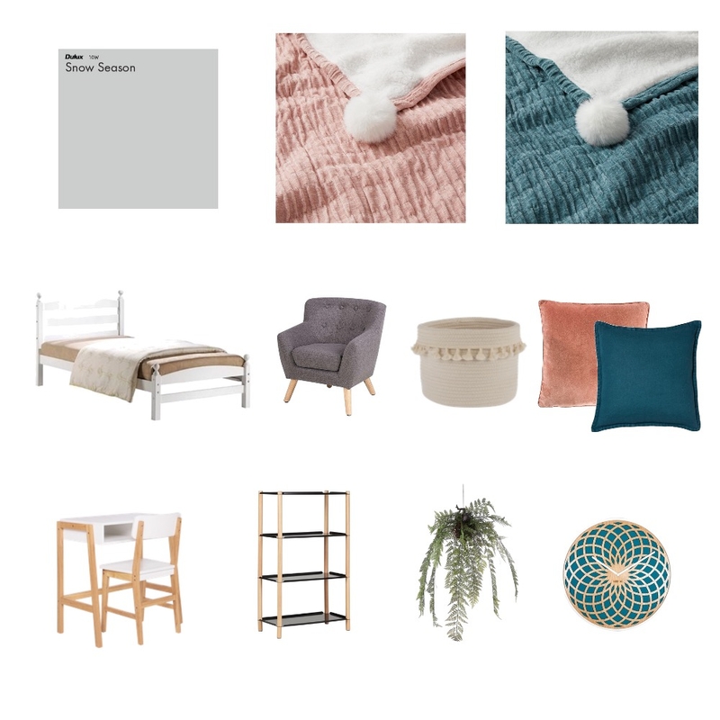 Big and girl young room Mood Board by Sinawhite on Style Sourcebook