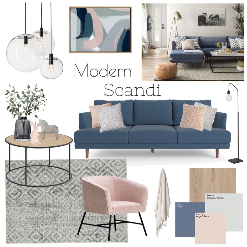 Modern Scandi Mood Board by TessaT on Style Sourcebook